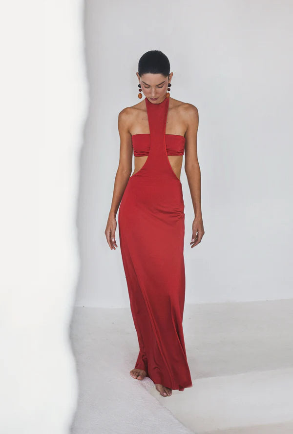 Dress Marti Escarlata by Mar de Lua