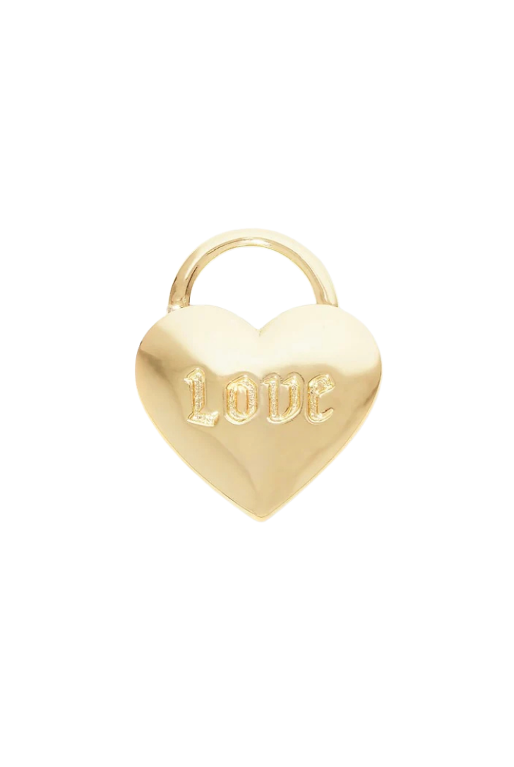 Heart Padlock Parker Charm by Gorjana