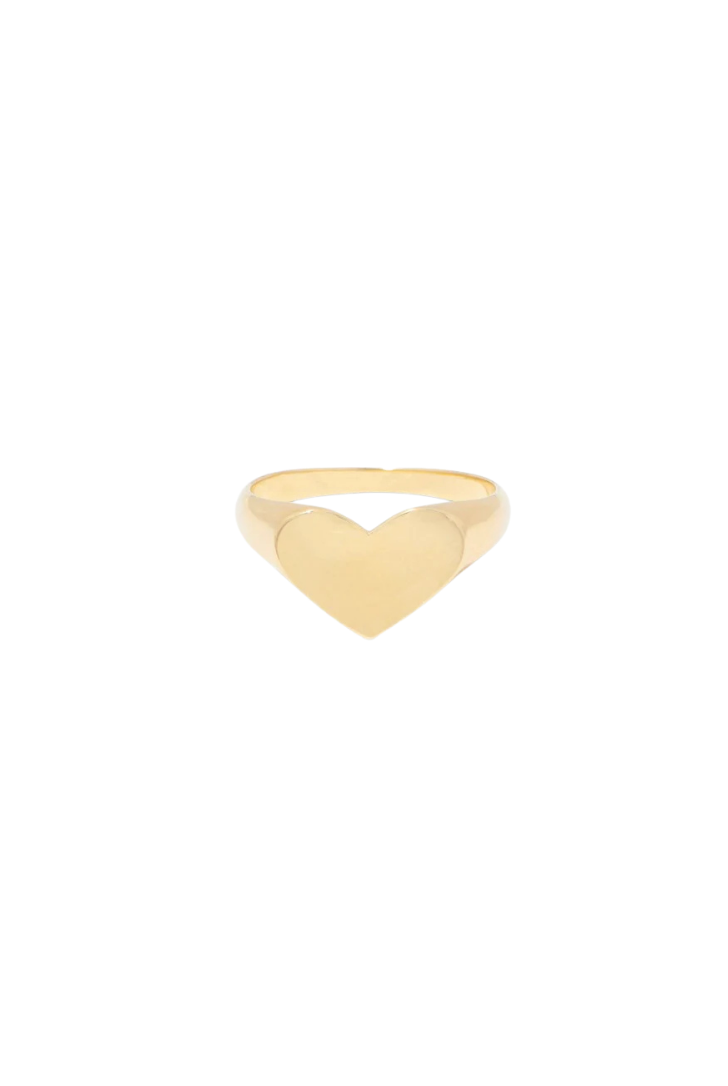 Louise Heart Signet Ring by Gorjana