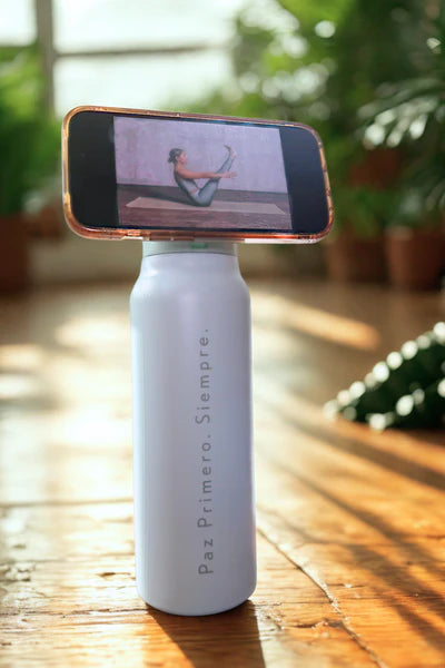 HydraGrip - Phone Magnet Water Bottle 24oz - Light Blue NMJC by VP