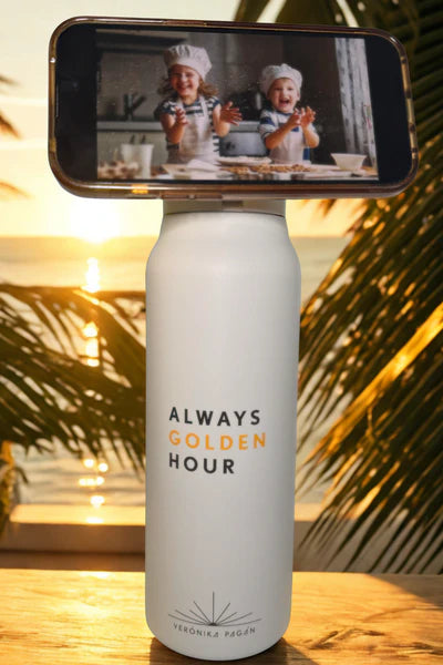 HydraGrip - Phone Magnet Water Bottle 24oz - Golden Hour by VP