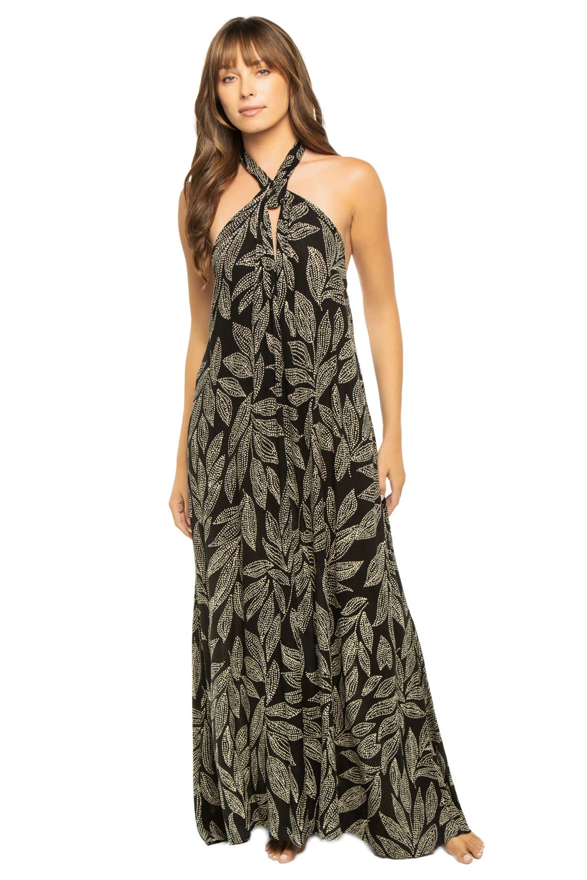Cartagena Maxi Halter Dress