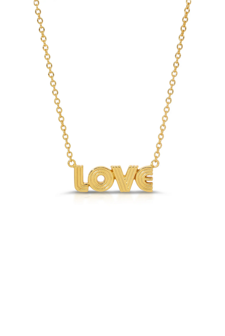 Truly Grateful - Hey Love Necklace By Jūrate Los Angeles