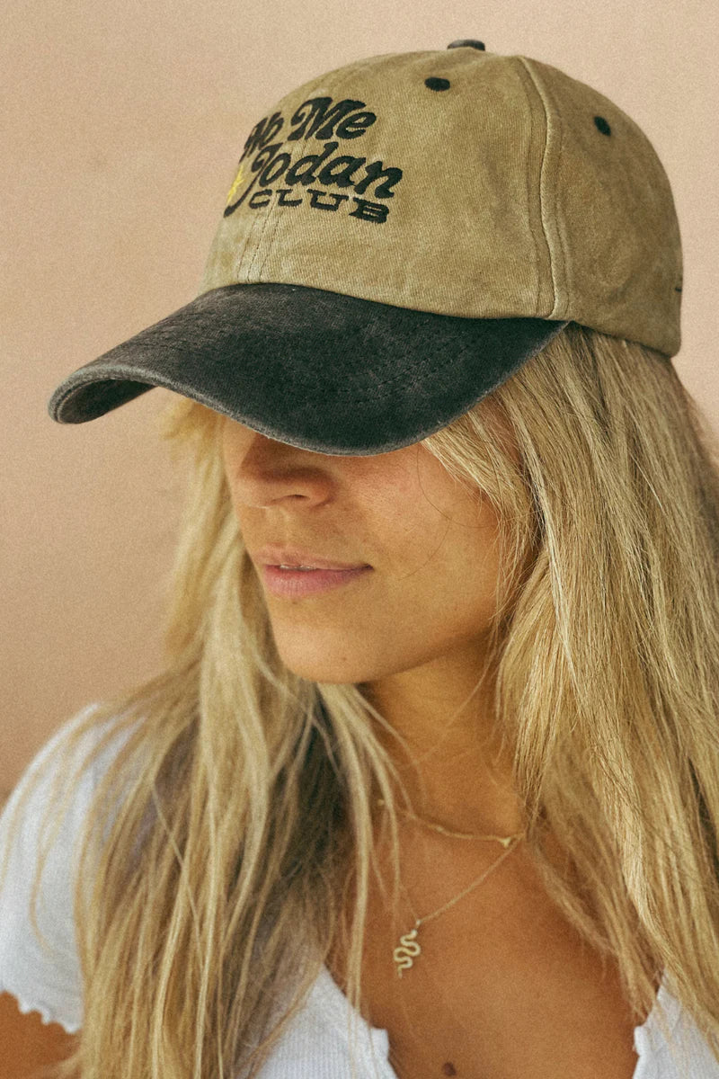 No Me Jodan Club | Cap | Vintage Khaki-Black by VP