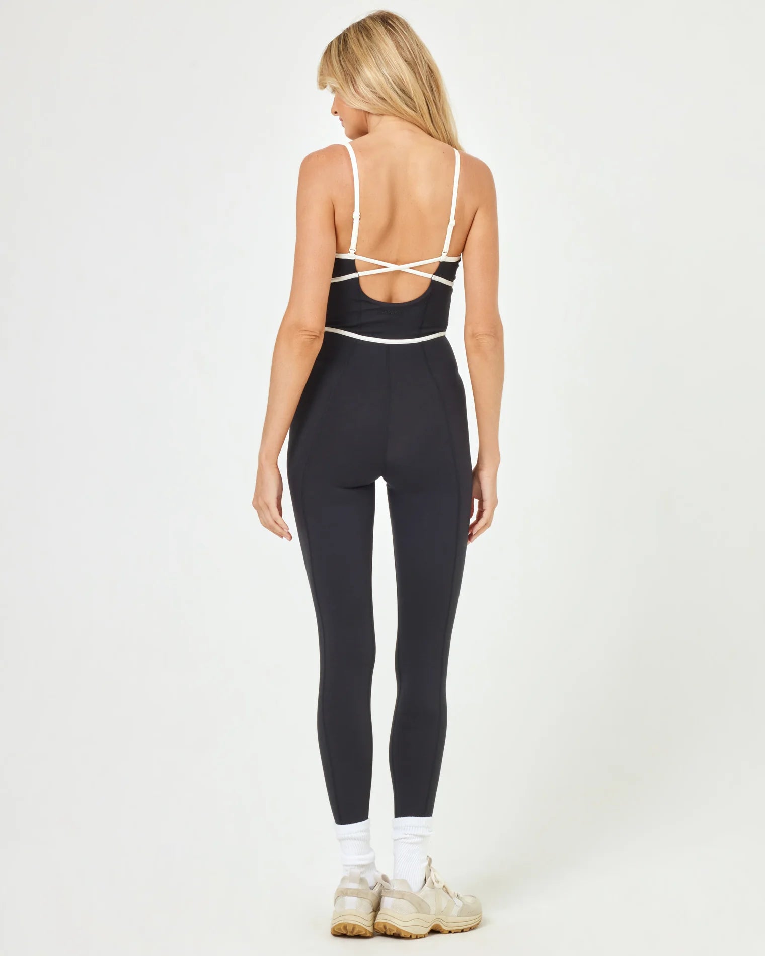 Ace Jumpsuit - Black/Cream by L*Space
