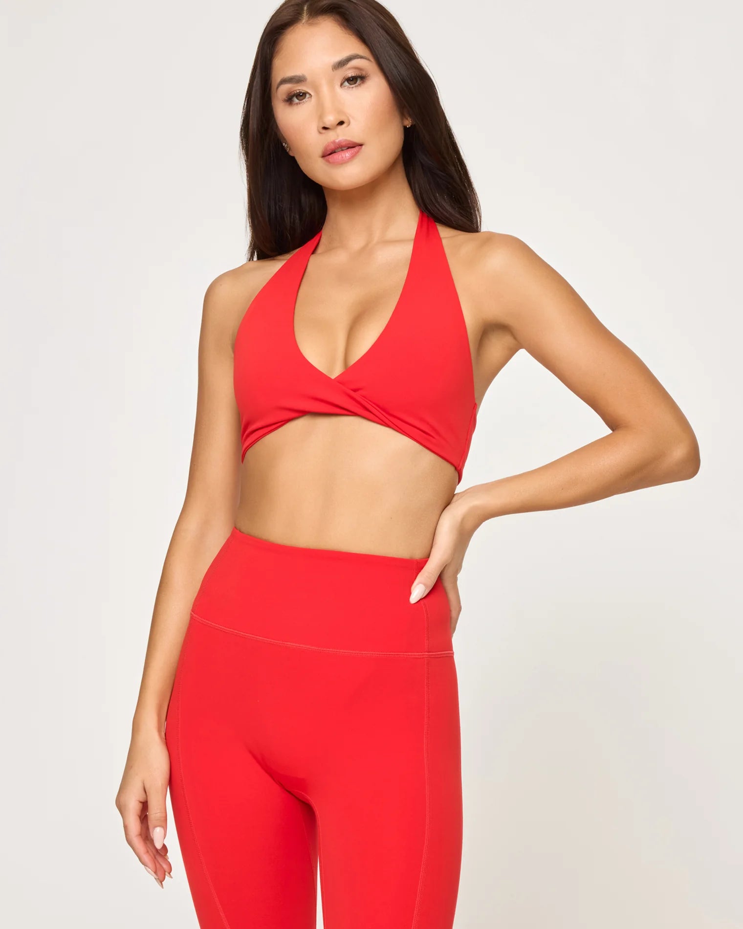 Jeanne Bra & Level Up Legging Set-Flame by L*Space