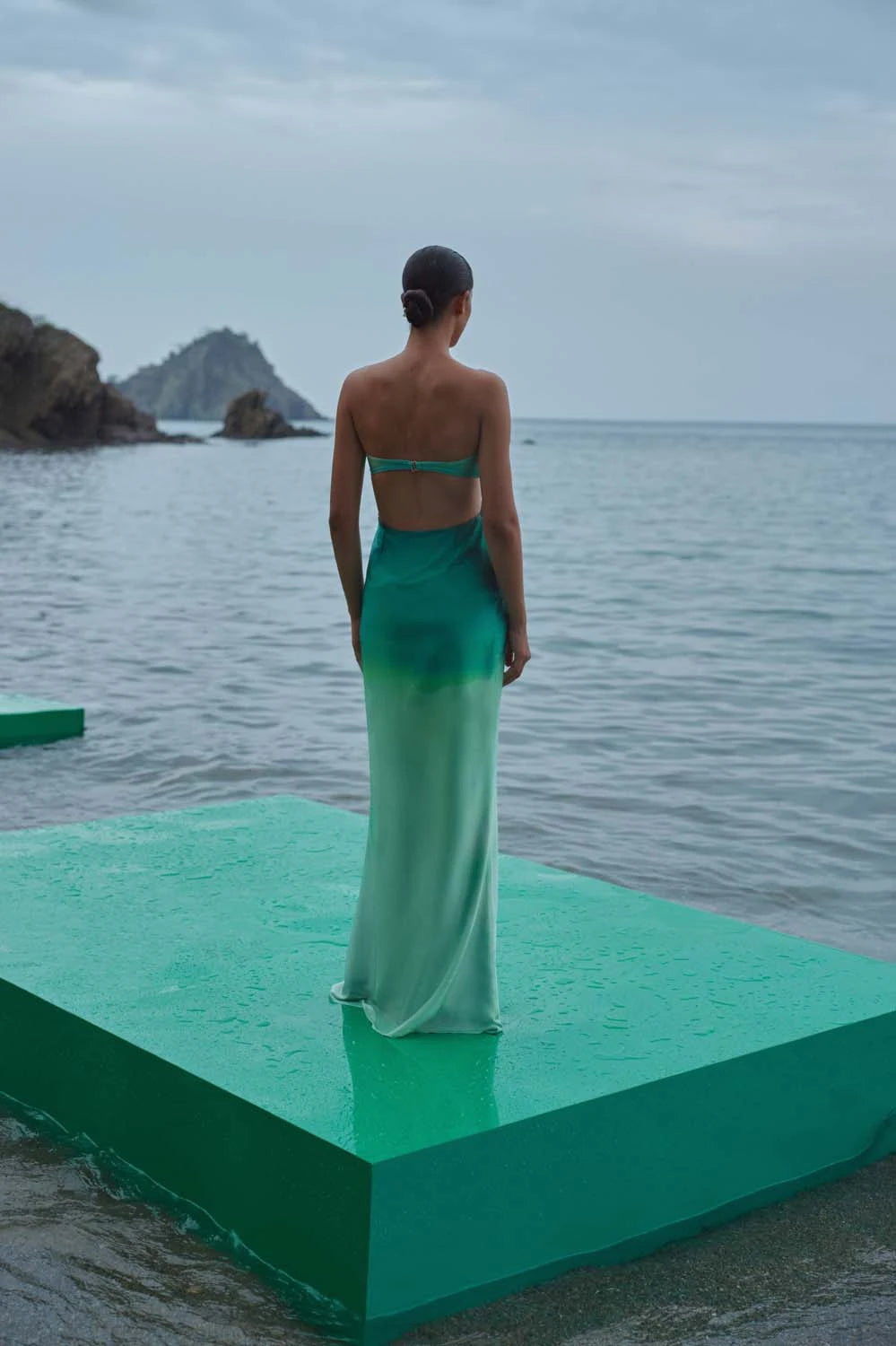 Riri Maxi Dress - Evergreen by Baobab