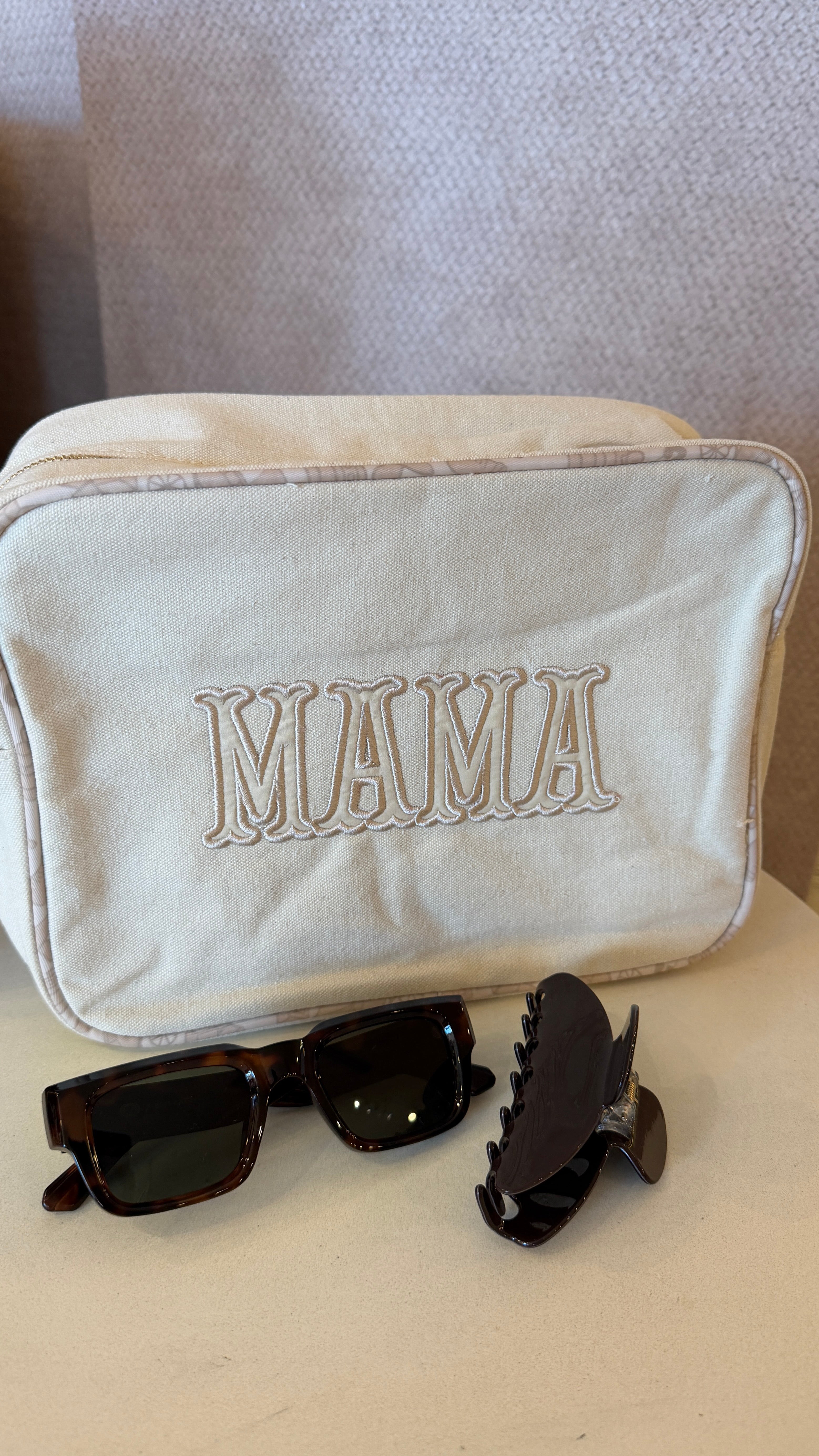 Mama Xl - Tan Canvas Bag