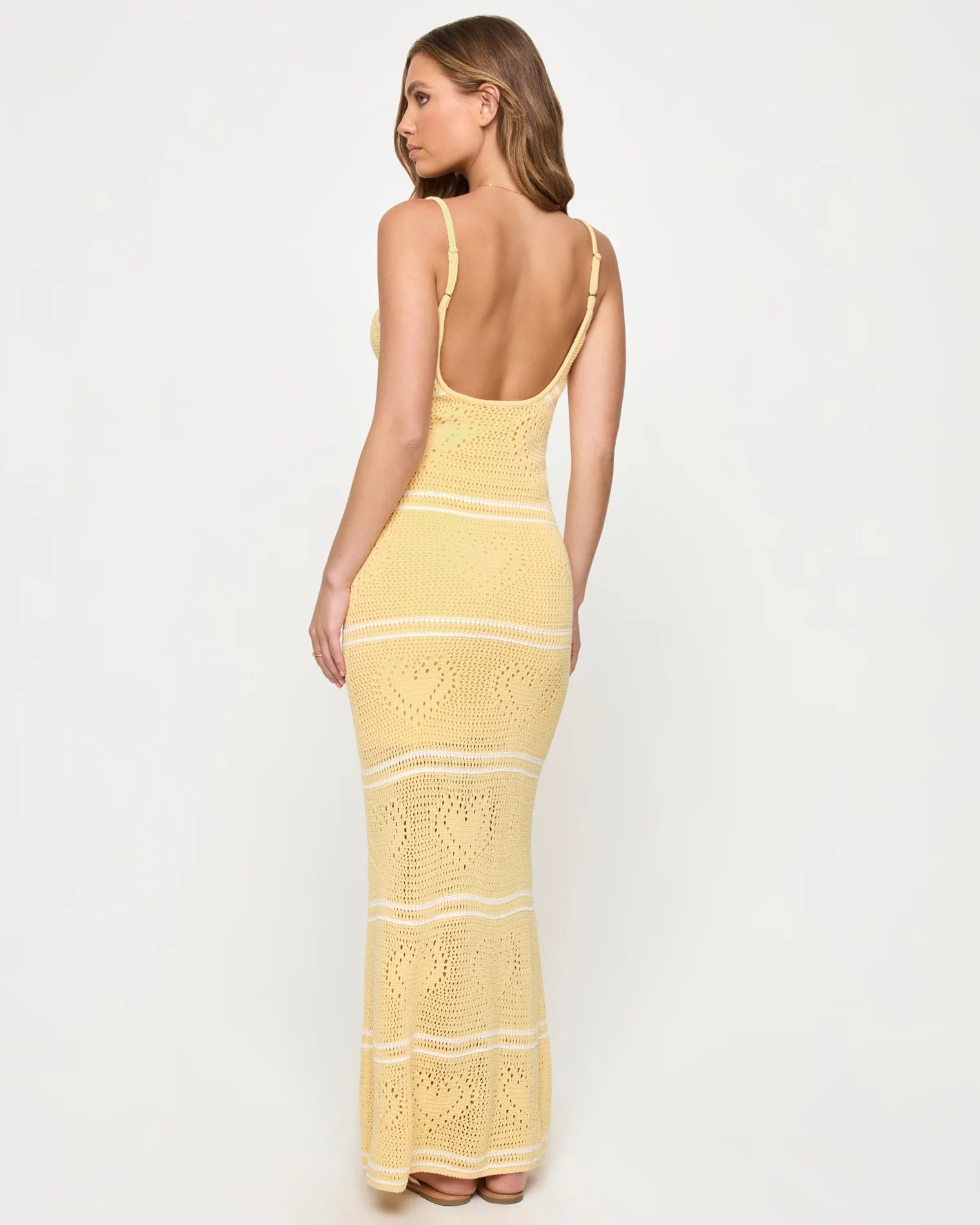 Heart To Heart Dress - Daisy/Cream by L*Space