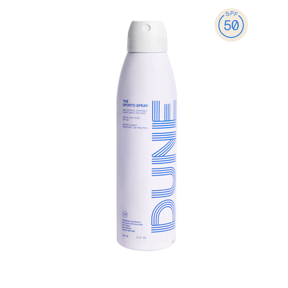 The Sporto Spray SPF 50 - Dune Suncare