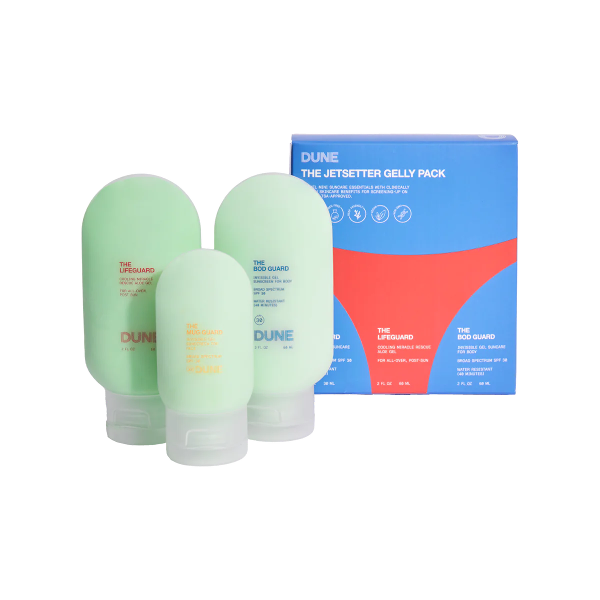 The Jetsetter Gelly Pack - Dune Suncare