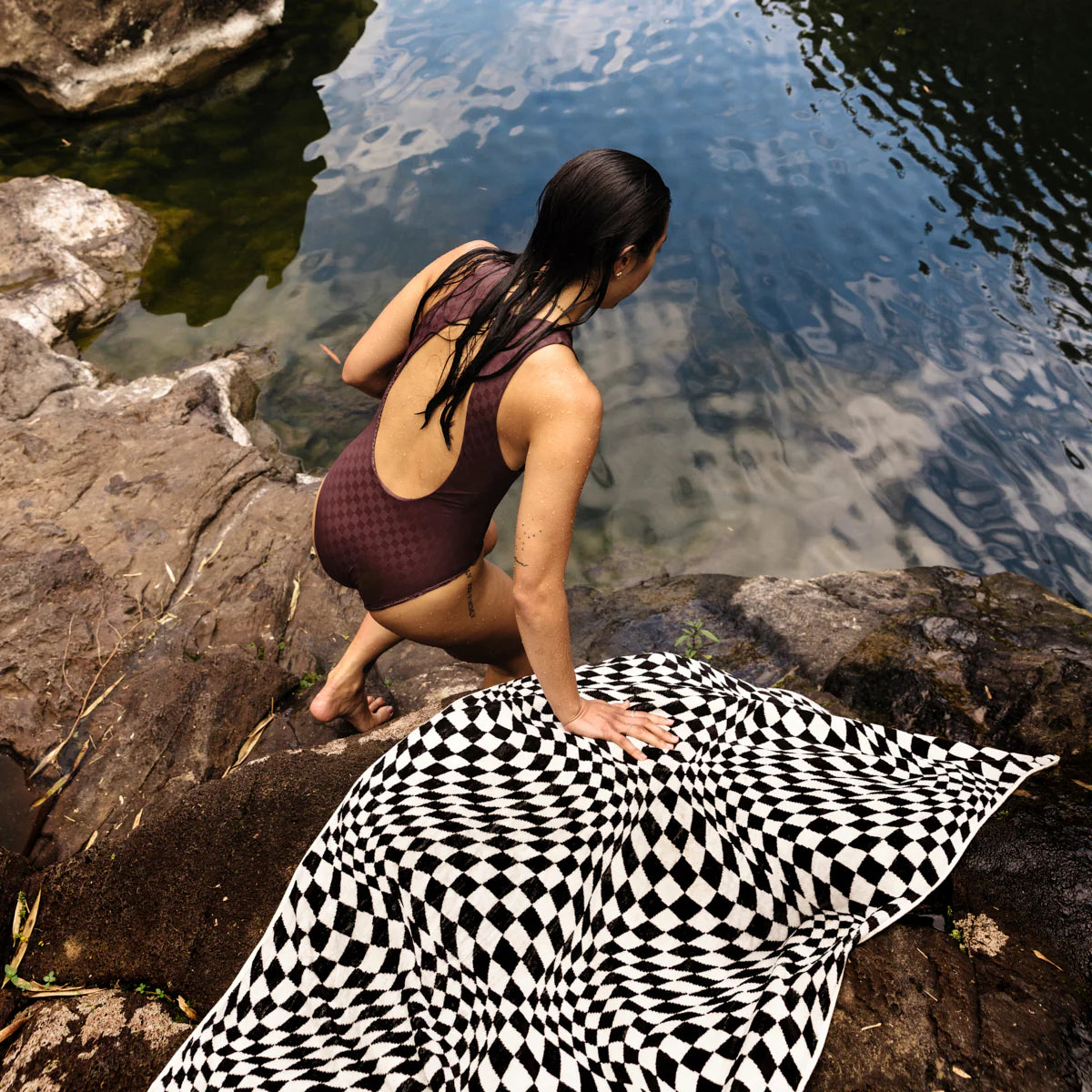 Opt Out Premium Woven Towel