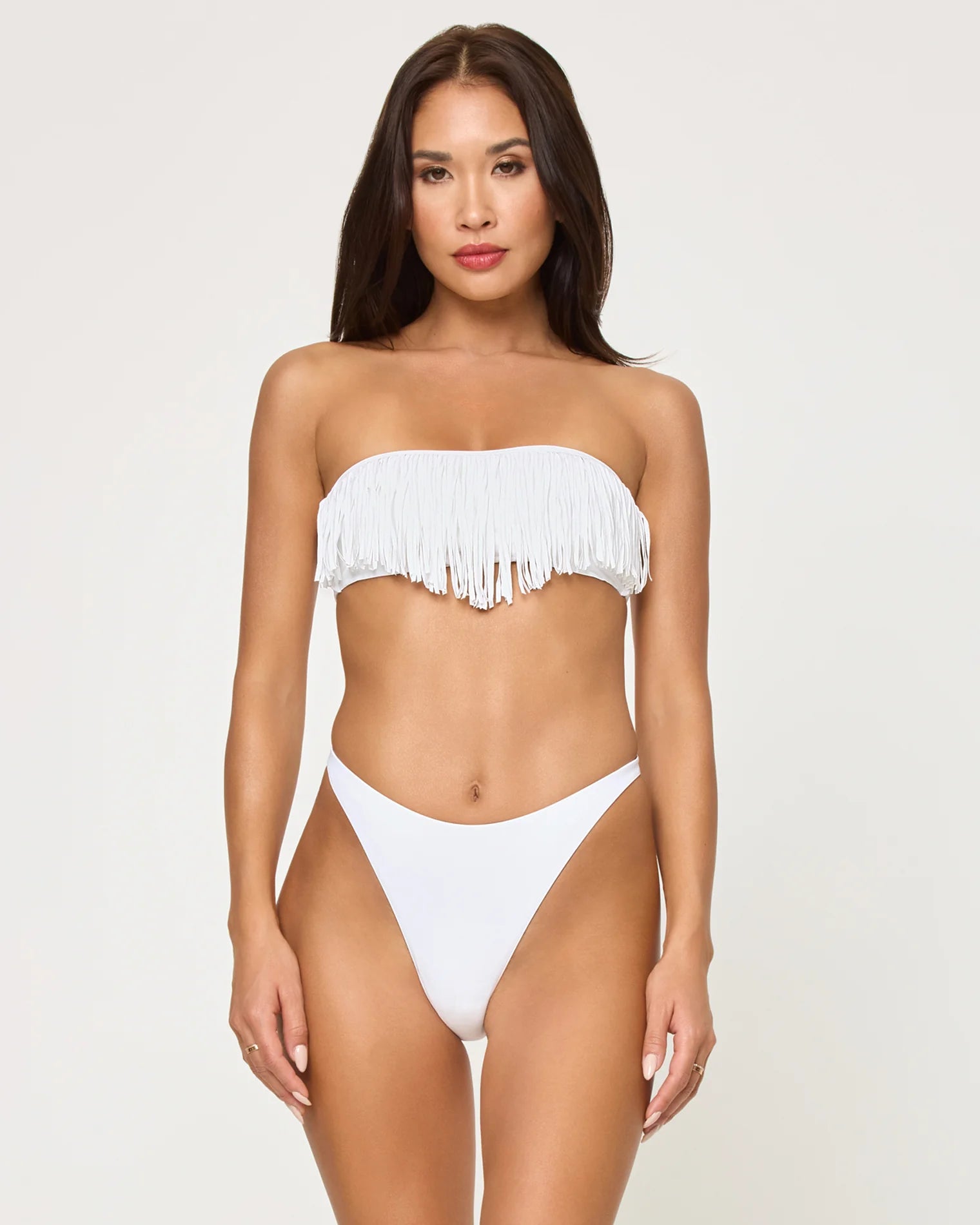 Dixie Bikini Top & Leilani Bikini Bottom - White by L*Space