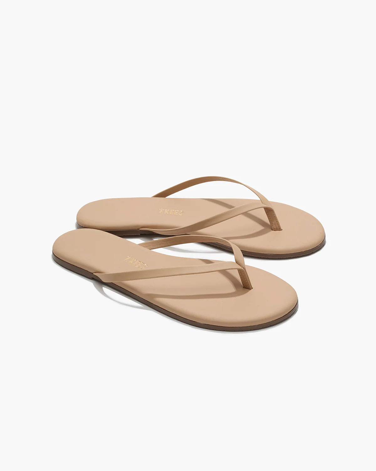 Lily Nudes Leather Flip Flops - Sunkissed by Tkees