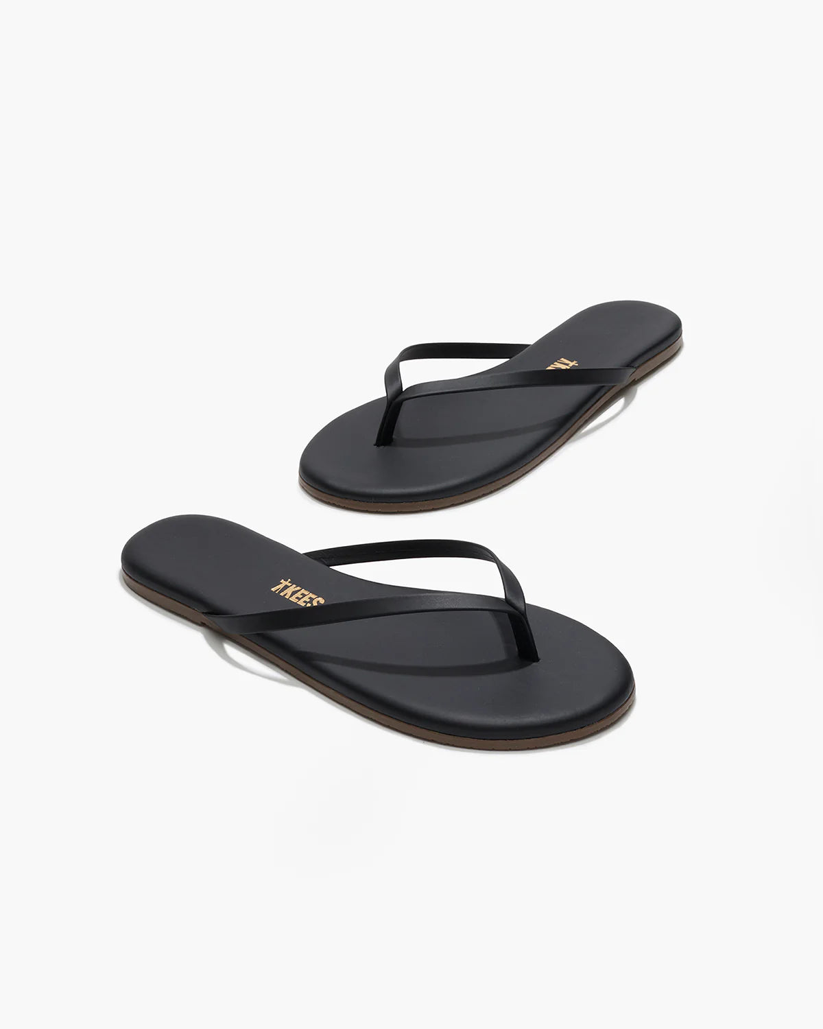 Lily Liners Leather Flip Flops - Sable by Tkees