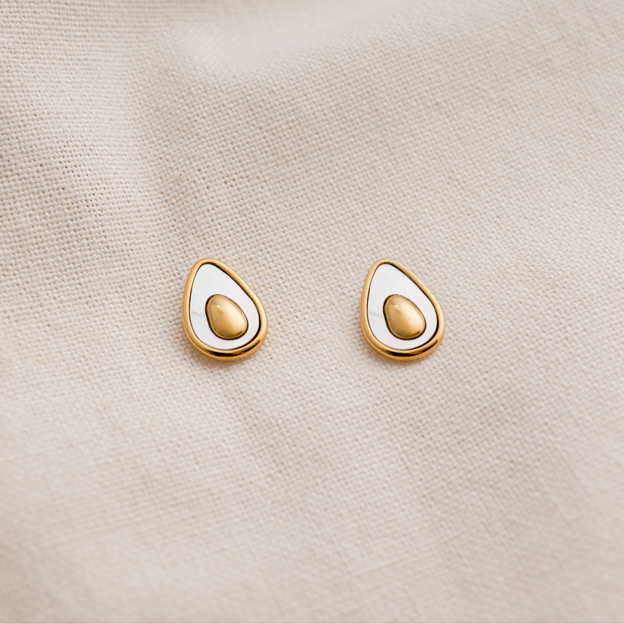Avocado Stud Earrings