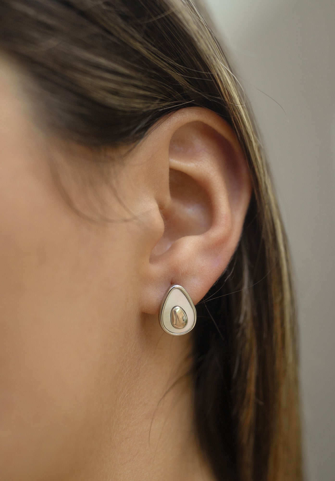 Avocado Stud Earrings