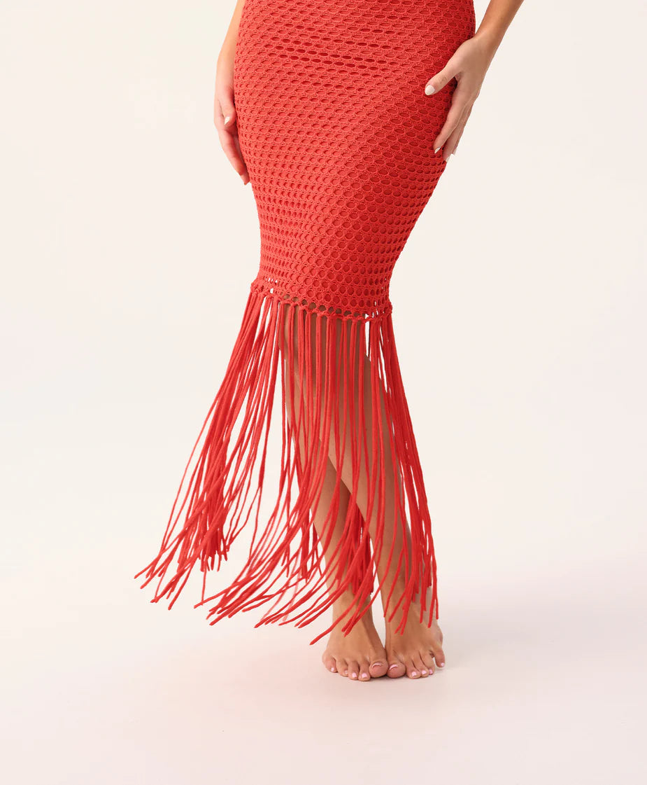 Vanessa Fringe Dress- Passion by PQ Swim