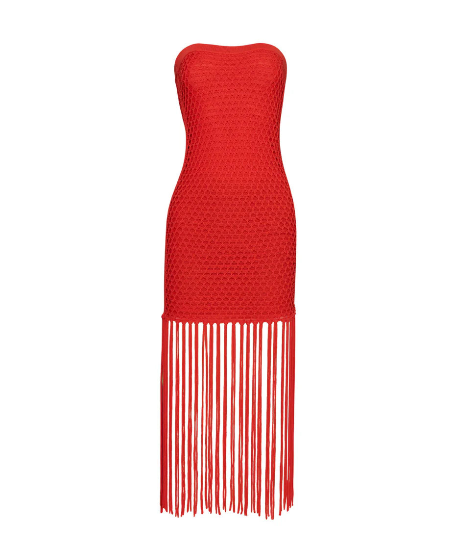Vanessa Fringe Dress- Passion by PQ Swim