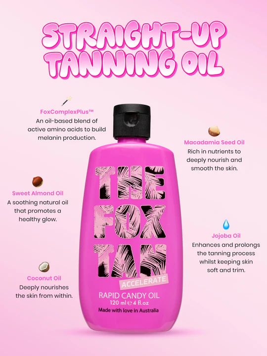 Rapid Candy Oil by The Fox Tan
