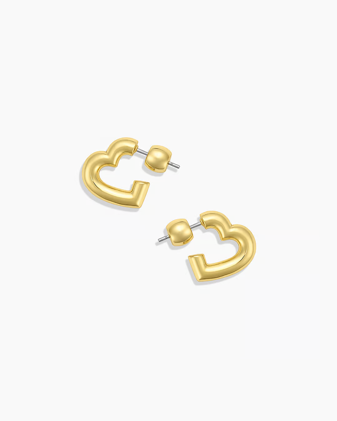 Lou Statement Heart Huggies by Gorjana