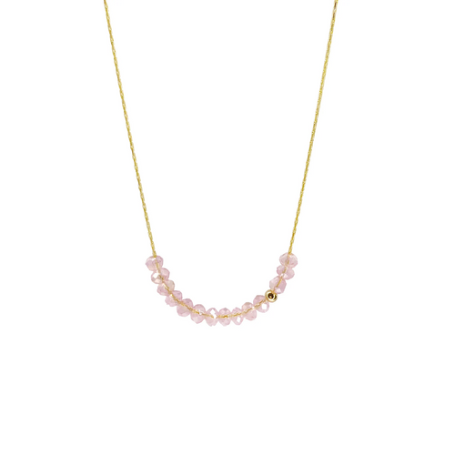 Sprinkle of Love ~ Pink necklace by Salty Cali