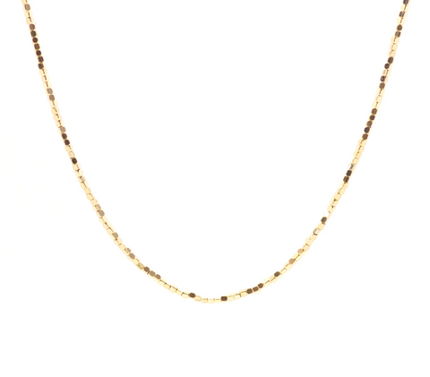 Braid Necklace Gold~ Salty Babes by Salty Cali