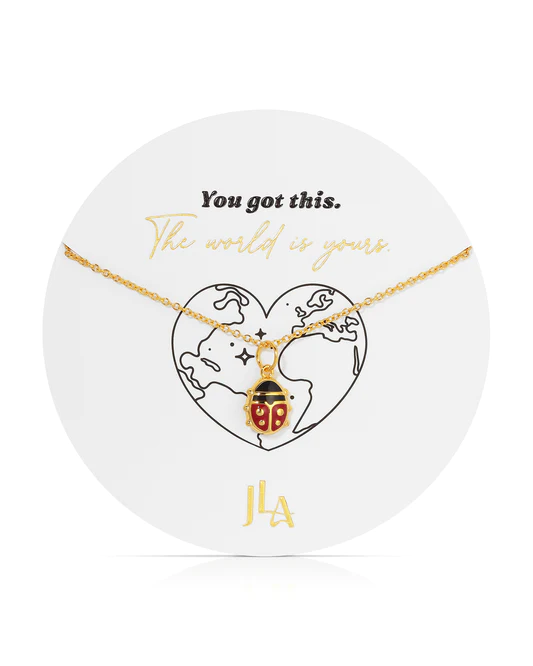 The World Is Yours - Lucky Lady Necklace By Jūrate Los Angeles