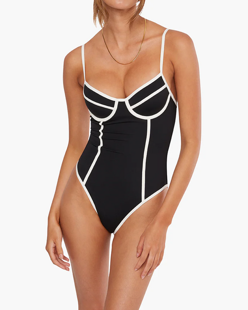 Danielle One Piece - Black by We Wore What