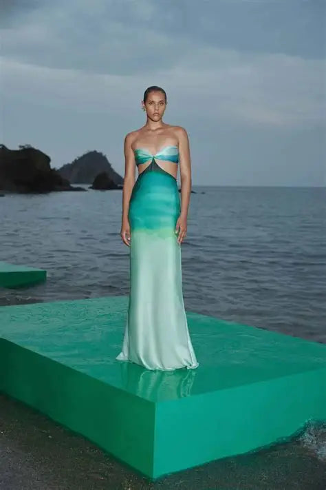 Riri Maxi Dress - Evergreen by Baobab