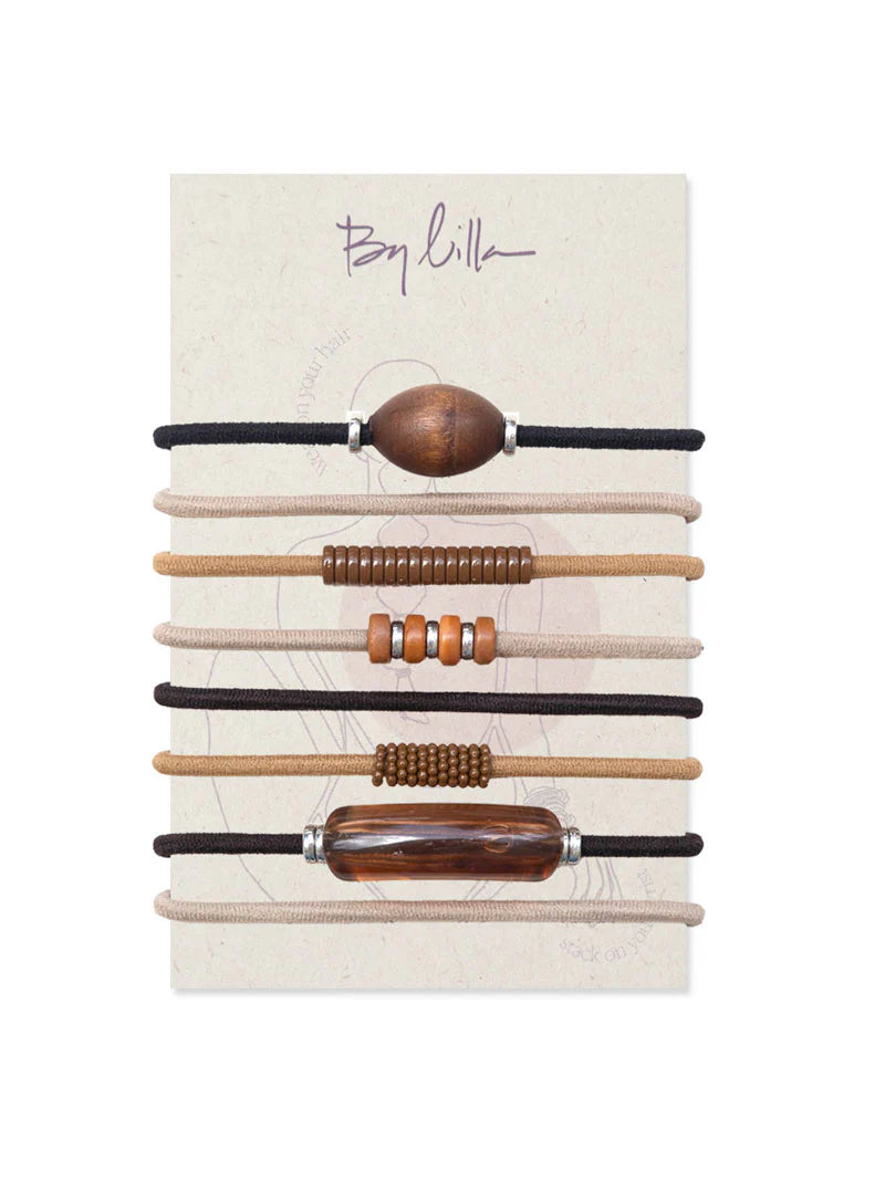 Soho 8 Pack Bracelets/ Hairties