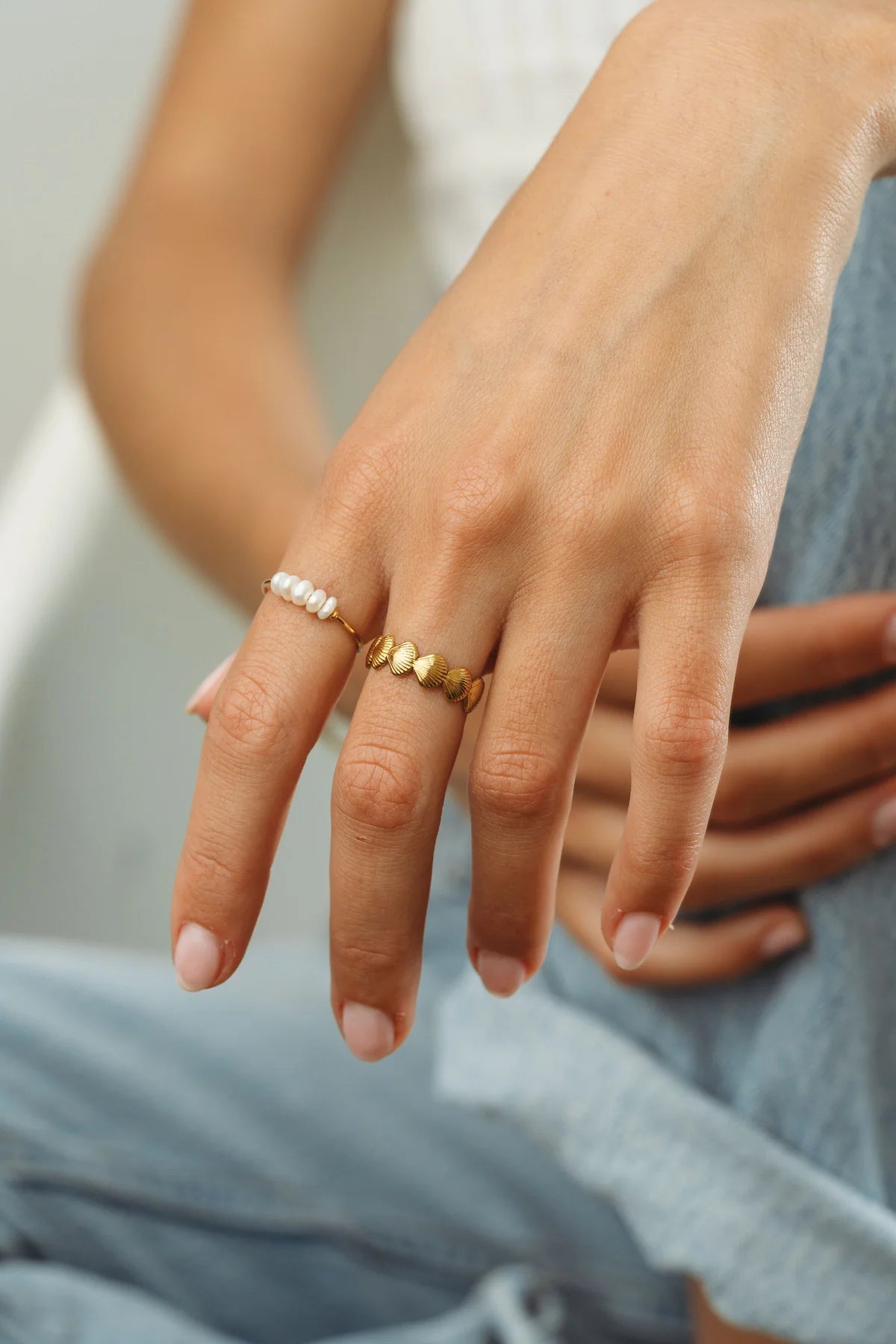 Shell Ring by Salty Cali