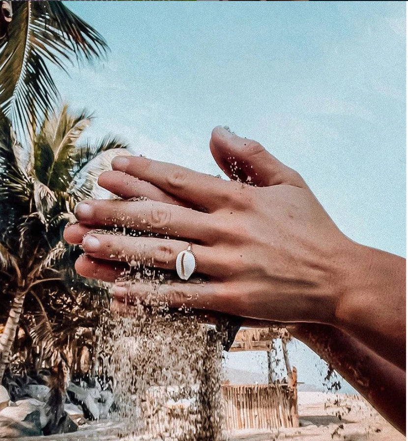 Puka Ring - Gold by Salty Cali