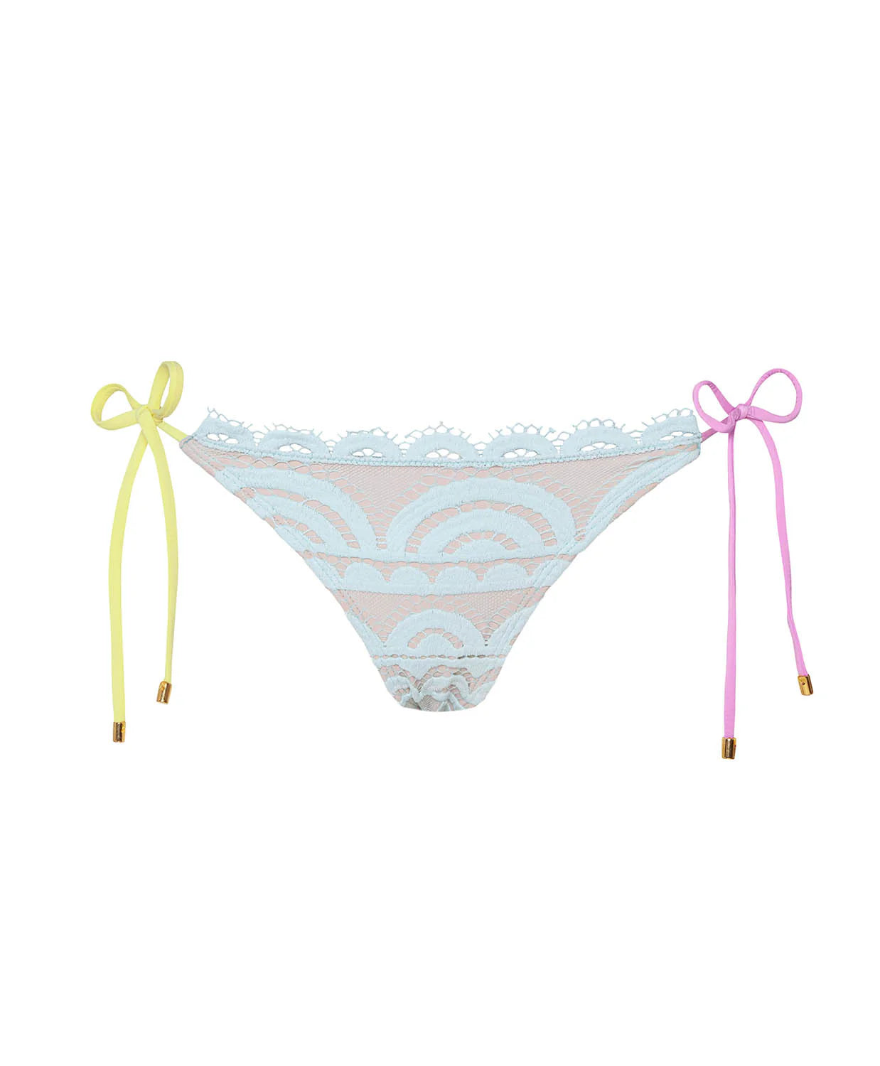 Sweet Pea Lace Tri Top & Sweet Pea Tie Side Teeny Bottom by PQ Swim