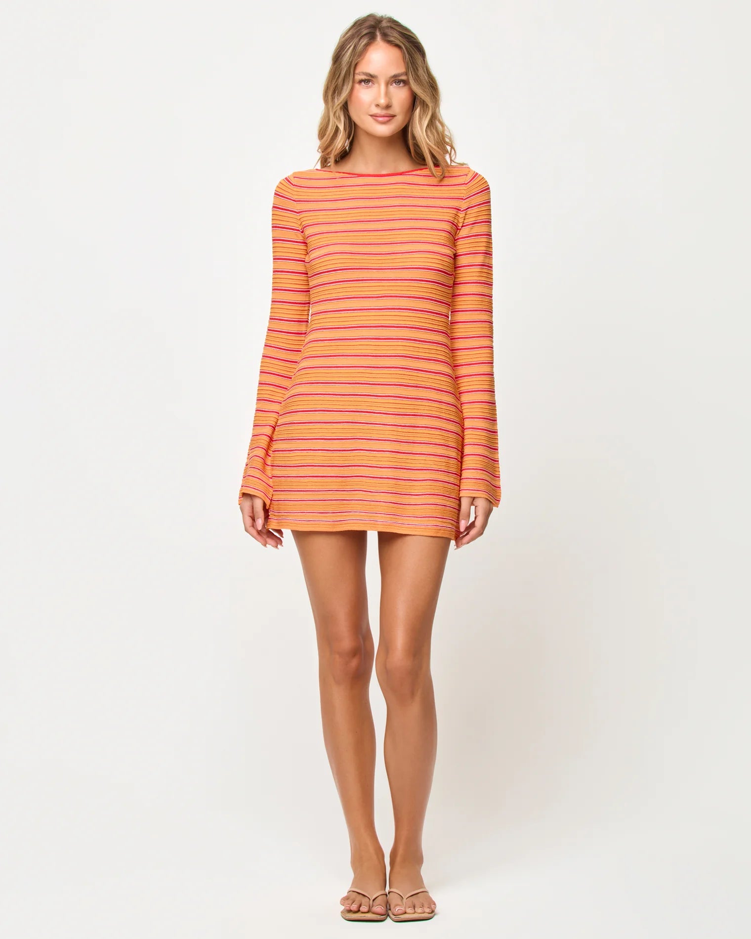 Tita Dress Chili Pepper Stripe x The Salty Blonde by L*Space