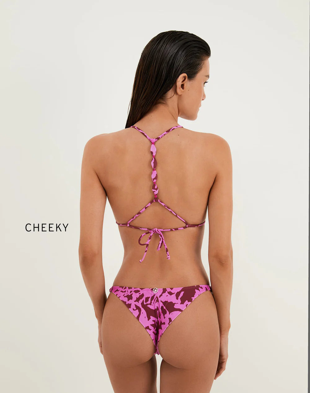 Alexa T Back Tri Top & Alexa Bottom - Oceana Ponche By Vix Paula Hermanny