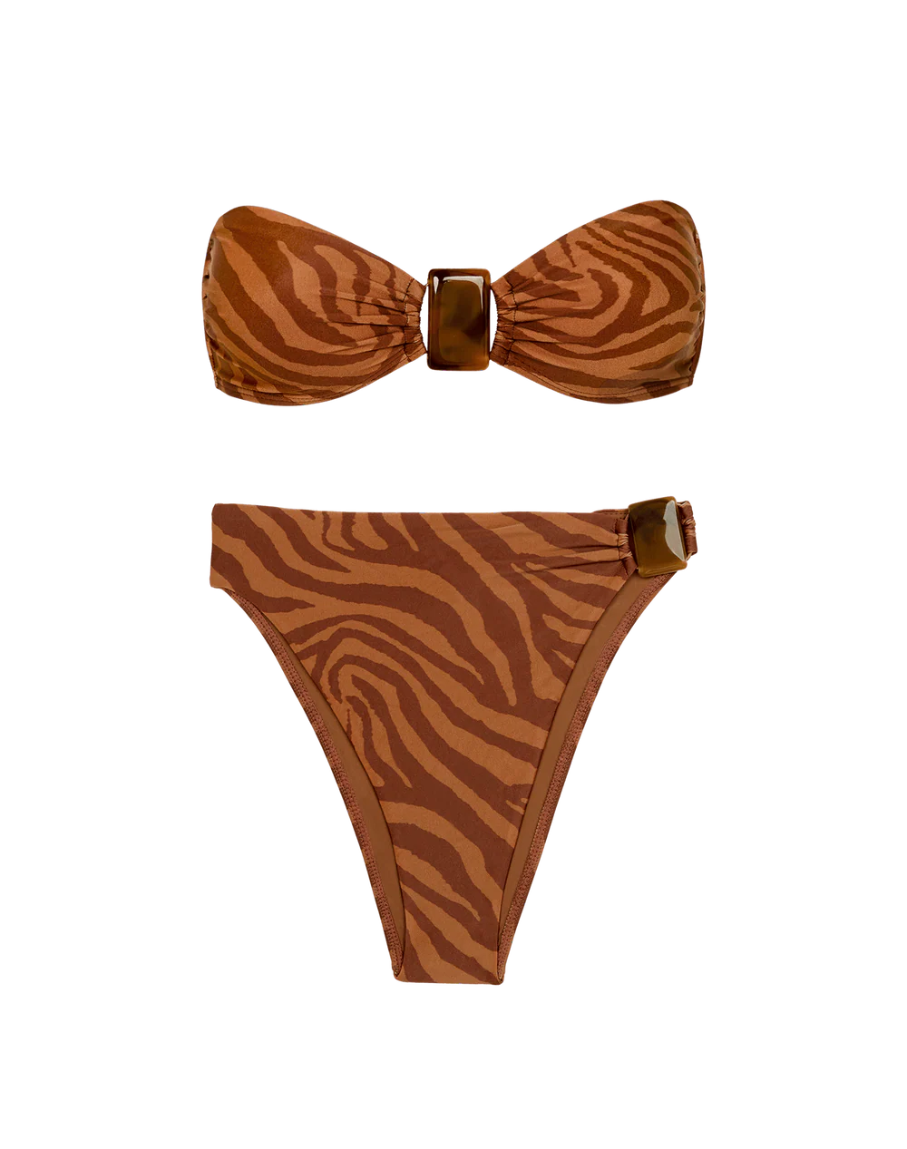 Misty Bandeau Top & Misty Hot Pant Bottom - Sundown By Vix Paula Hermanny