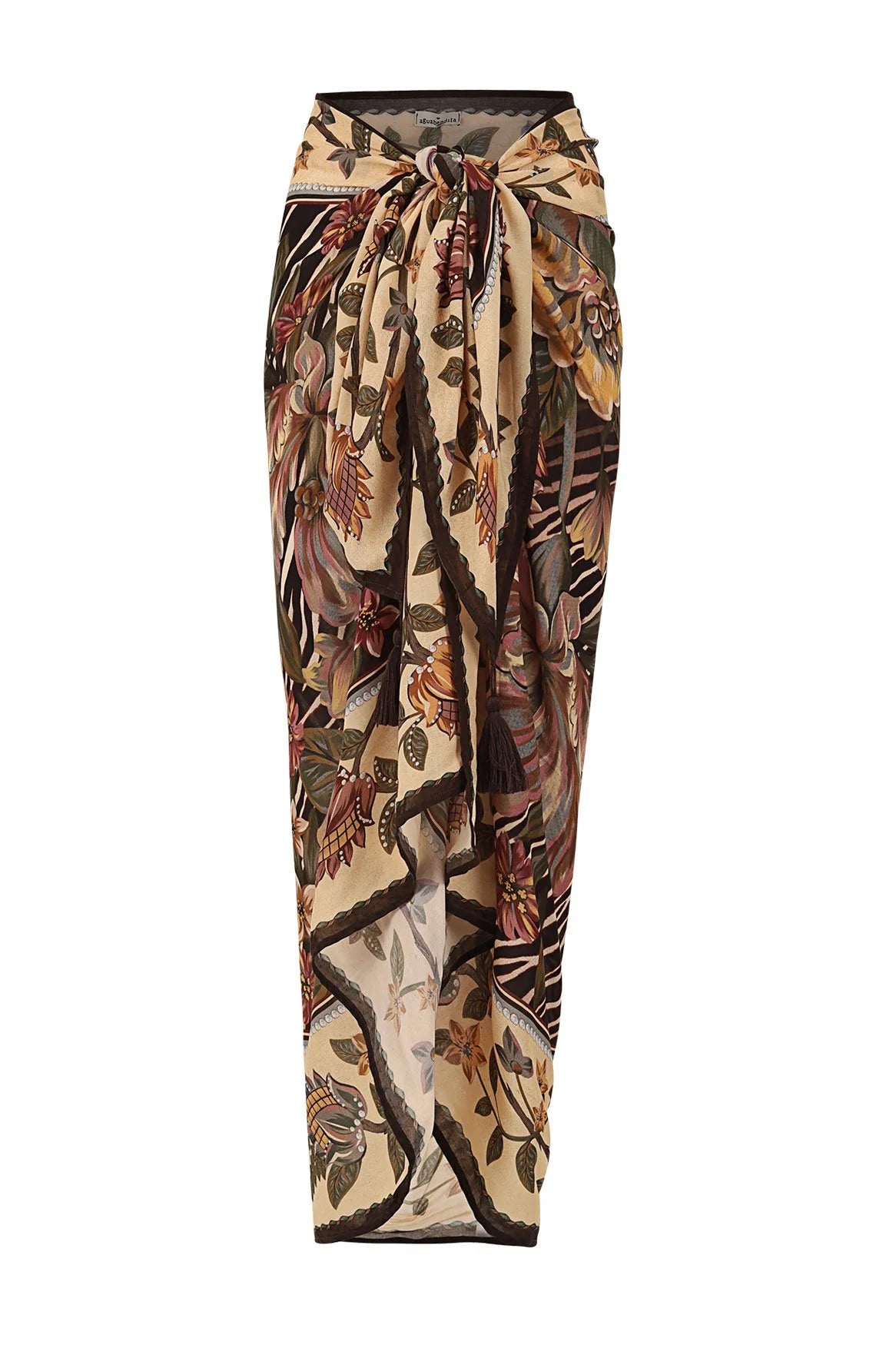 Marine Pareo Cover Up - Zafra by Agua Bendita