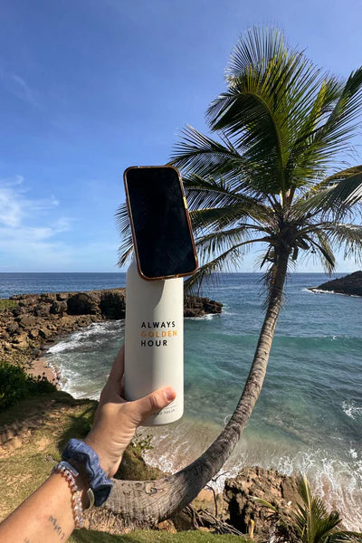 HydraGrip - Phone Magnet Water Bottle 24oz - Golden Hour by VP