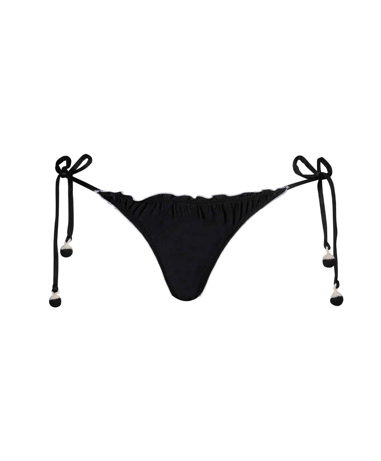 Lettuce Edge Triangle Top & Lettuce Edge Tie Teeny Side Bottom - Tux by PQ Swim
