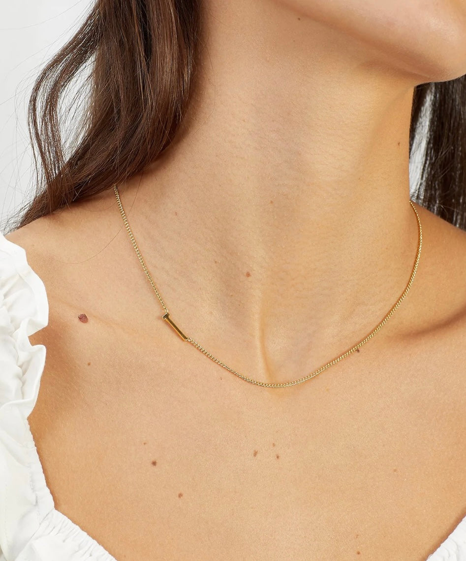 Wilder Alphabet Necklace by Gorjana