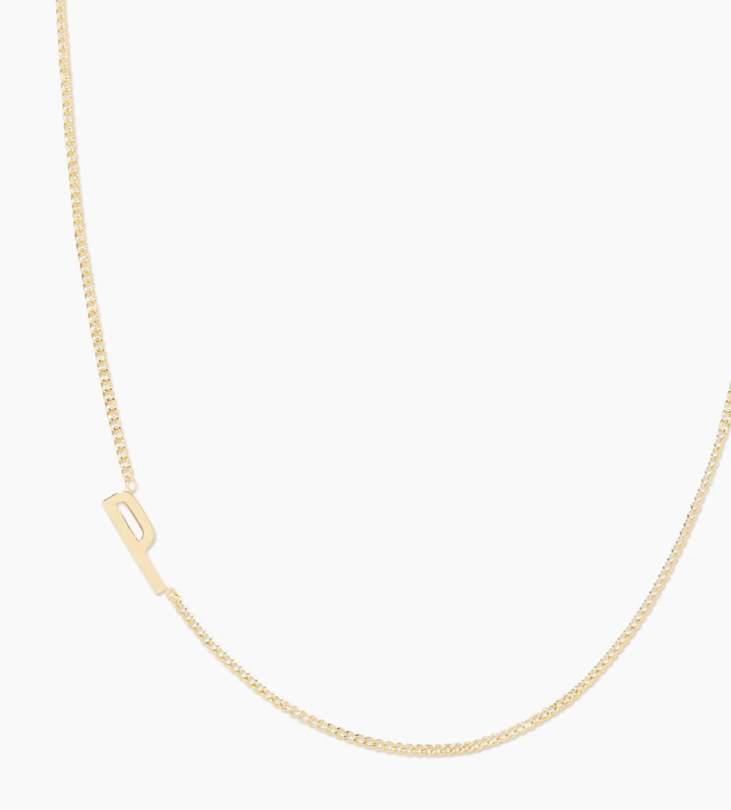 Wilder Alphabet Necklace by Gorjana