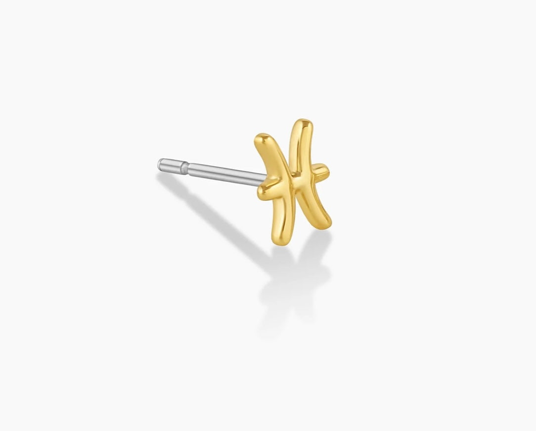 Zodiac Charm Stud by Gorjana