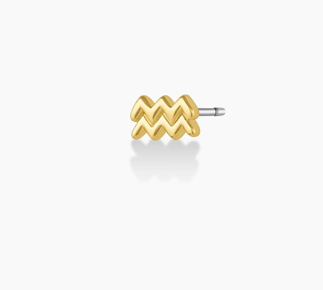 Zodiac Charm Stud by Gorjana