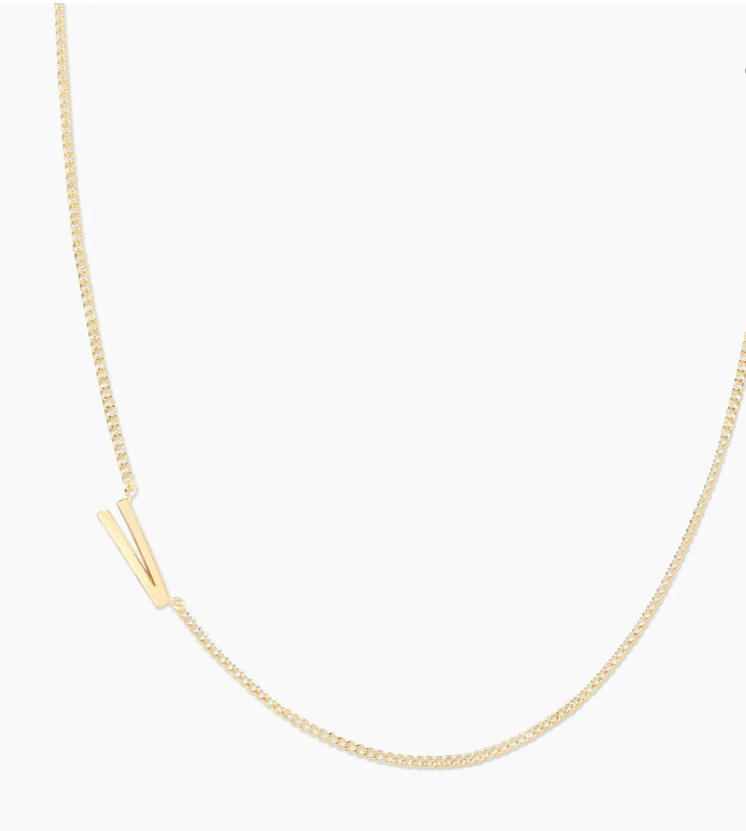 Wilder Alphabet Necklace by Gorjana