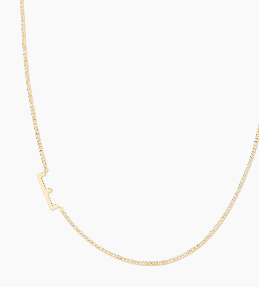 Wilder Alphabet Necklace by Gorjana