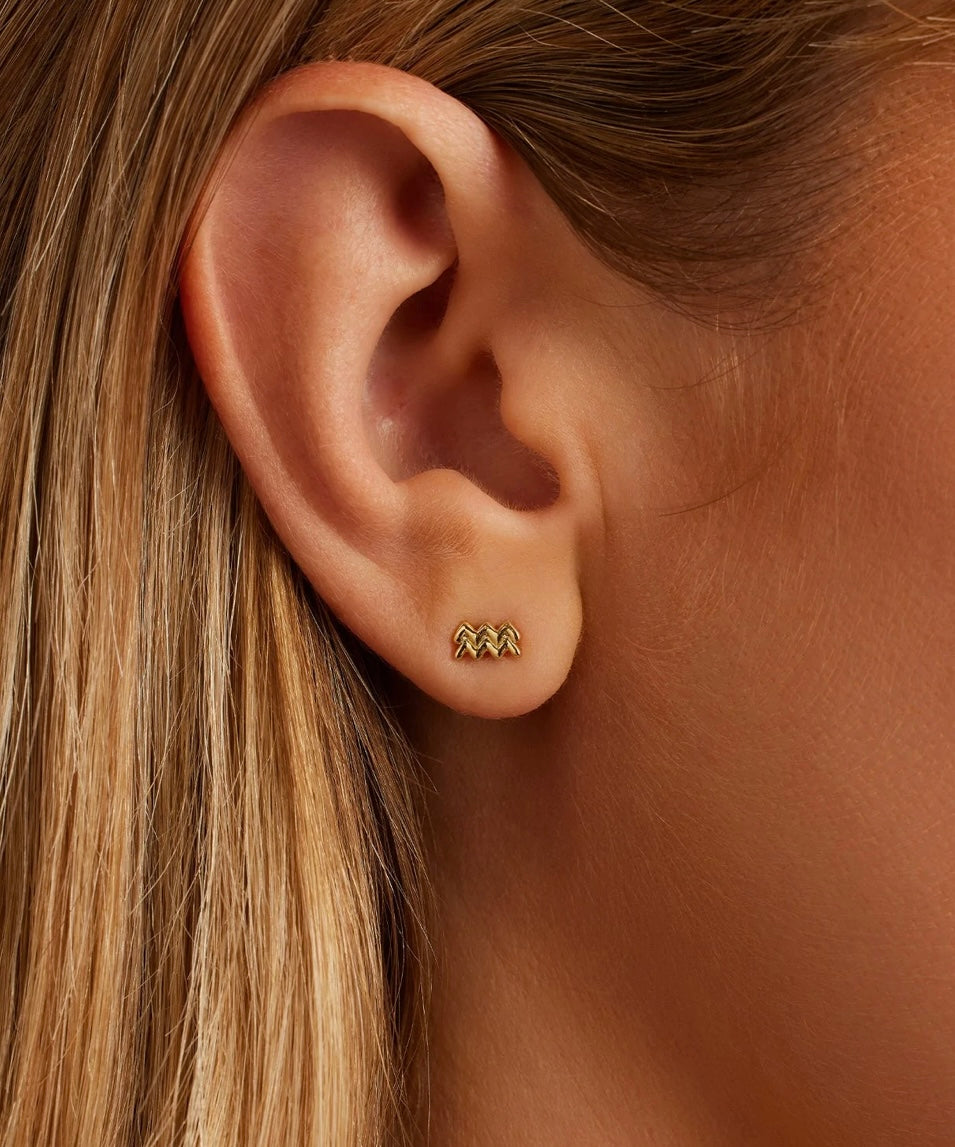 Zodiac Charm Stud by Gorjana