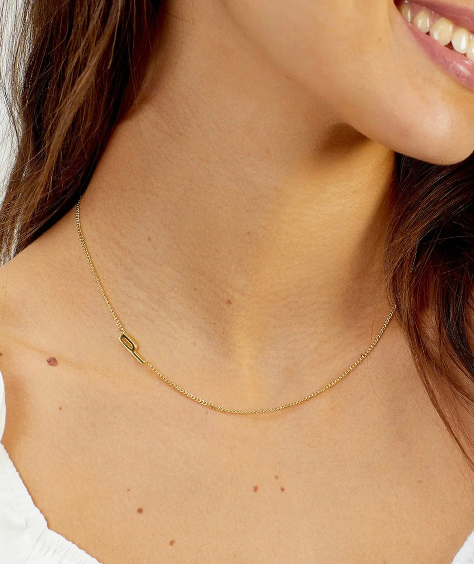 Wilder Alphabet Necklace by Gorjana