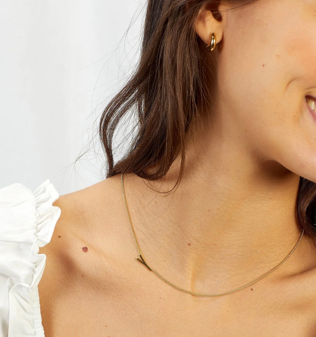 Wilder Alphabet Necklace by Gorjana