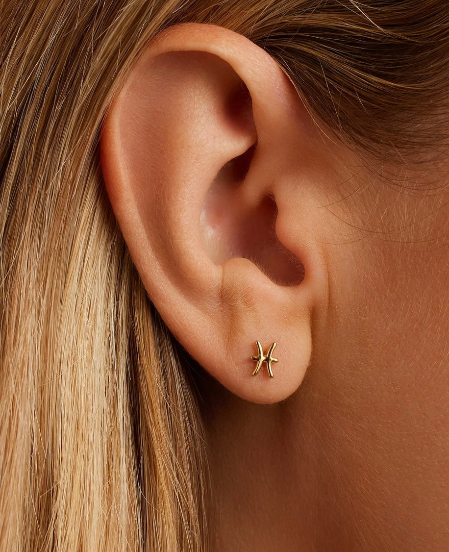 Zodiac Charm Stud by Gorjana